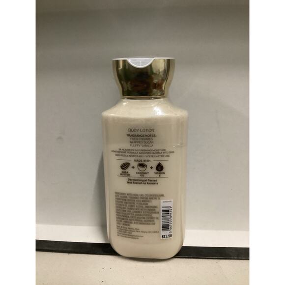 Whipped Berry Meringue BATH BODY WORKS Lotion 8 oz Cream - Picture 3 of 3